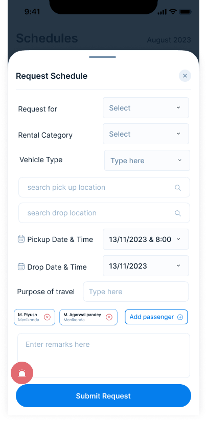 Smart Ride Requests